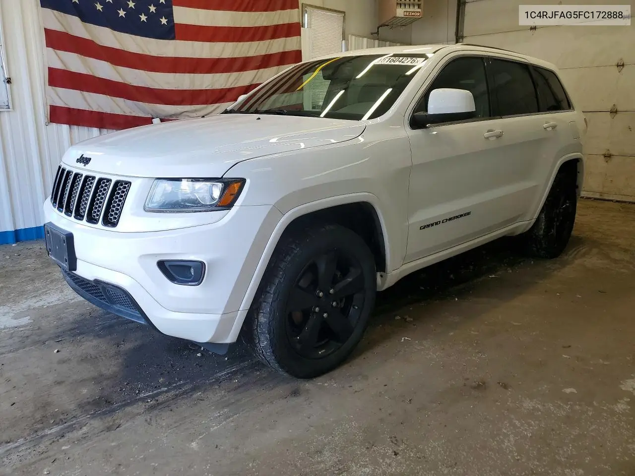 2015 Jeep Grand Cherokee Laredo VIN: 1C4RJFAG5FC172888 Lot: 61604276