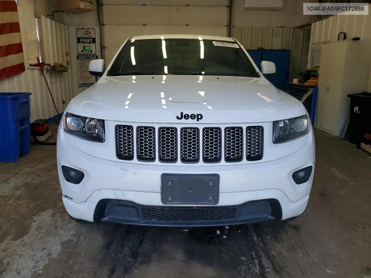 2015 Jeep Grand Cherokee Laredo VIN: 1C4RJFAG5FC172888 Lot: 61604276