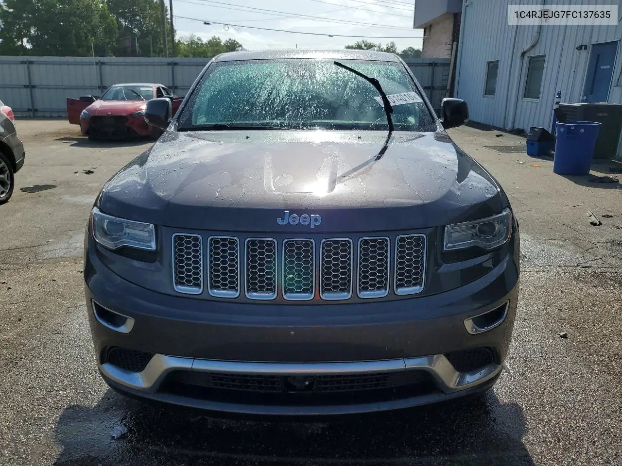 2015 Jeep Grand Cherokee Summit VIN: 1C4RJEJG7FC137635 Lot: 61614016