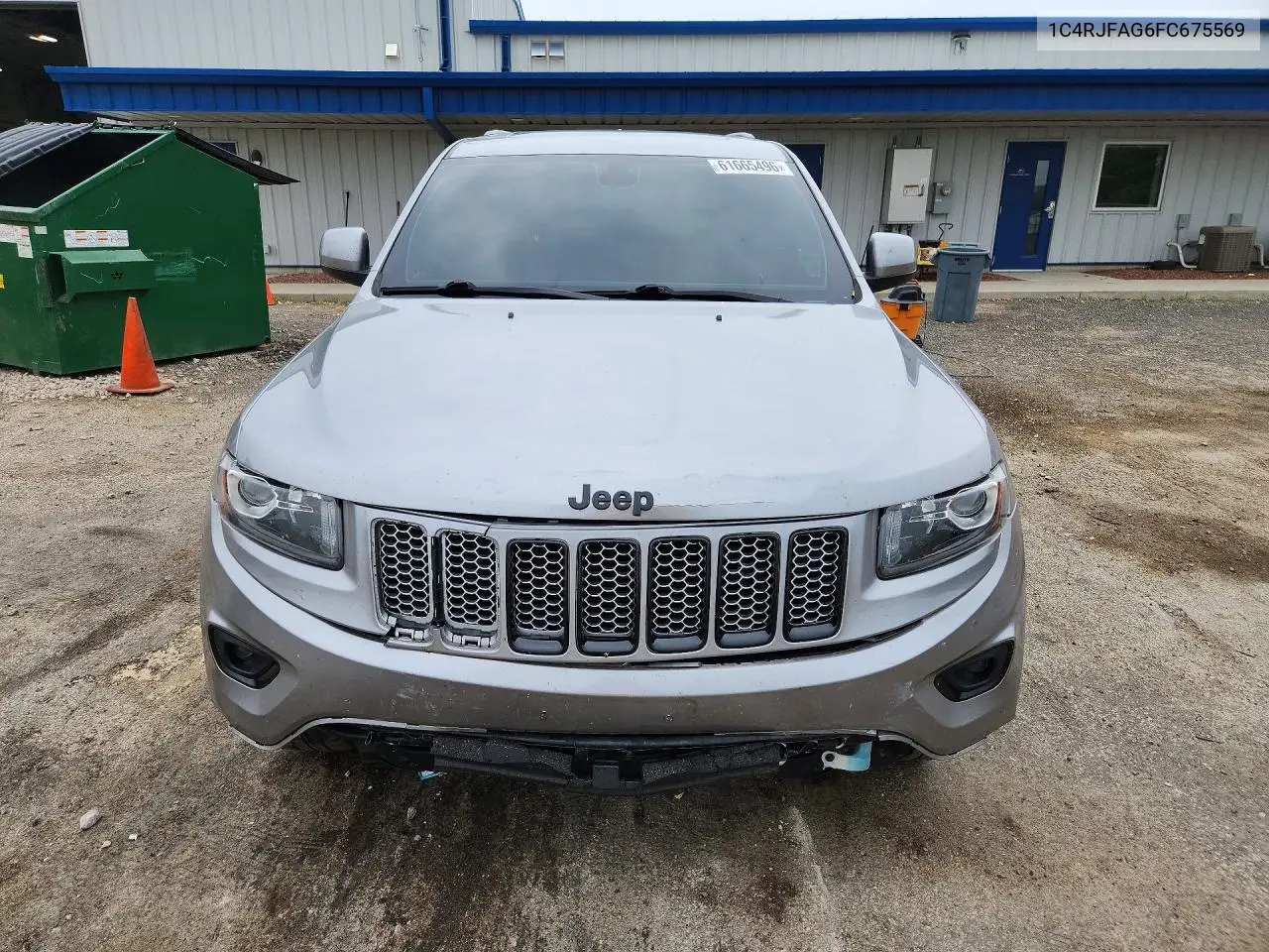 2015 Jeep Grand Cherokee Laredo VIN: 1C4RJFAG6FC675569 Lot: 61665496