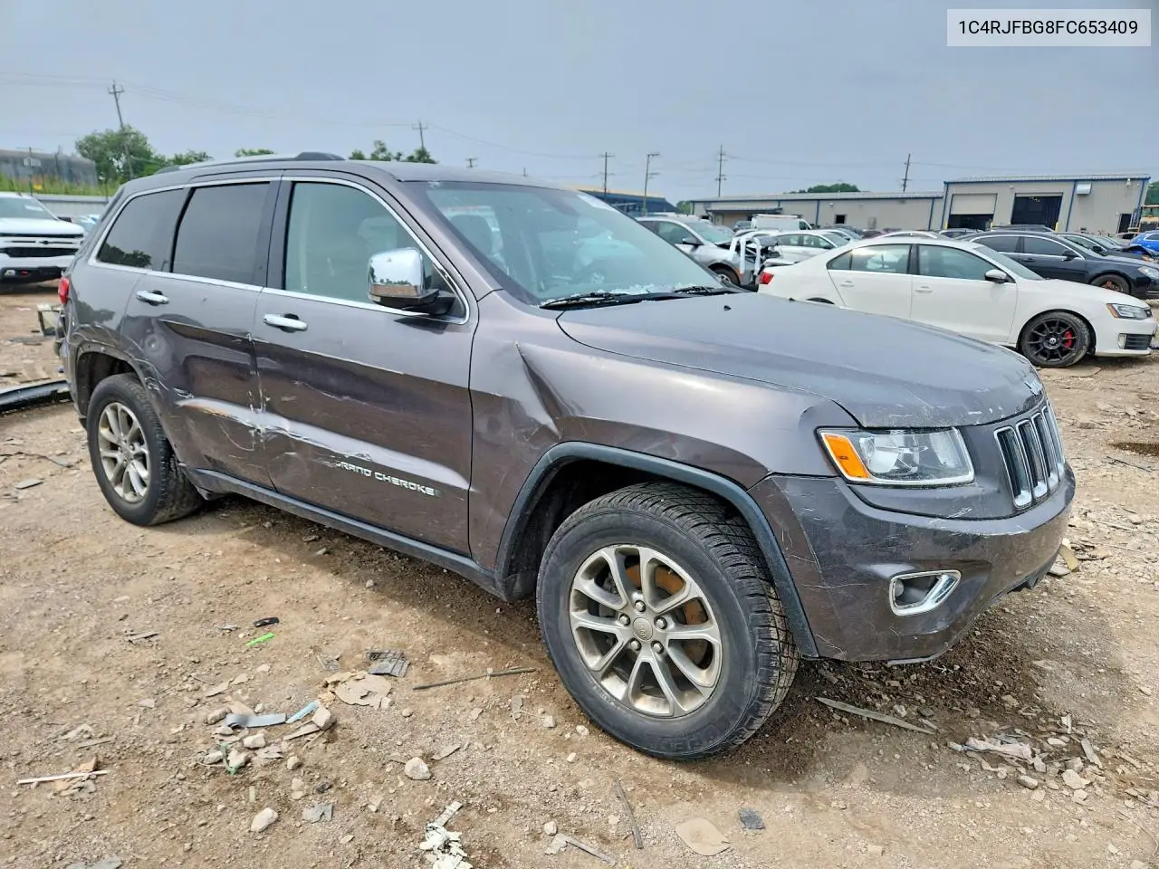 2015 Jeep Grand Cherokee Limited VIN: 1C4RJFBG8FC653409 Lot: 61692536