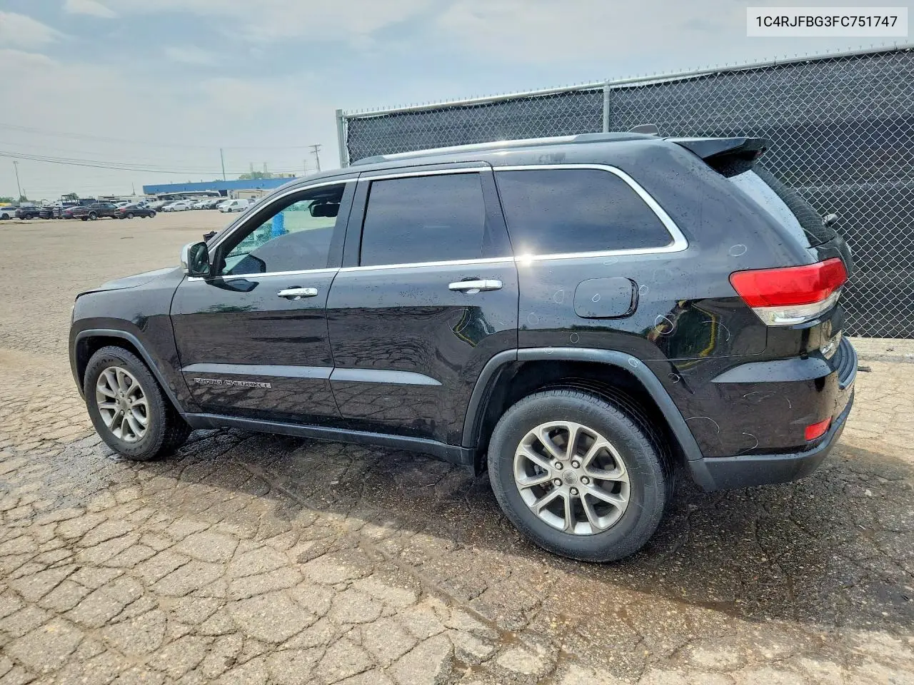 2015 Jeep Grand Cherokee Limited VIN: 1C4RJFBG3FC751747 Lot: 61742456