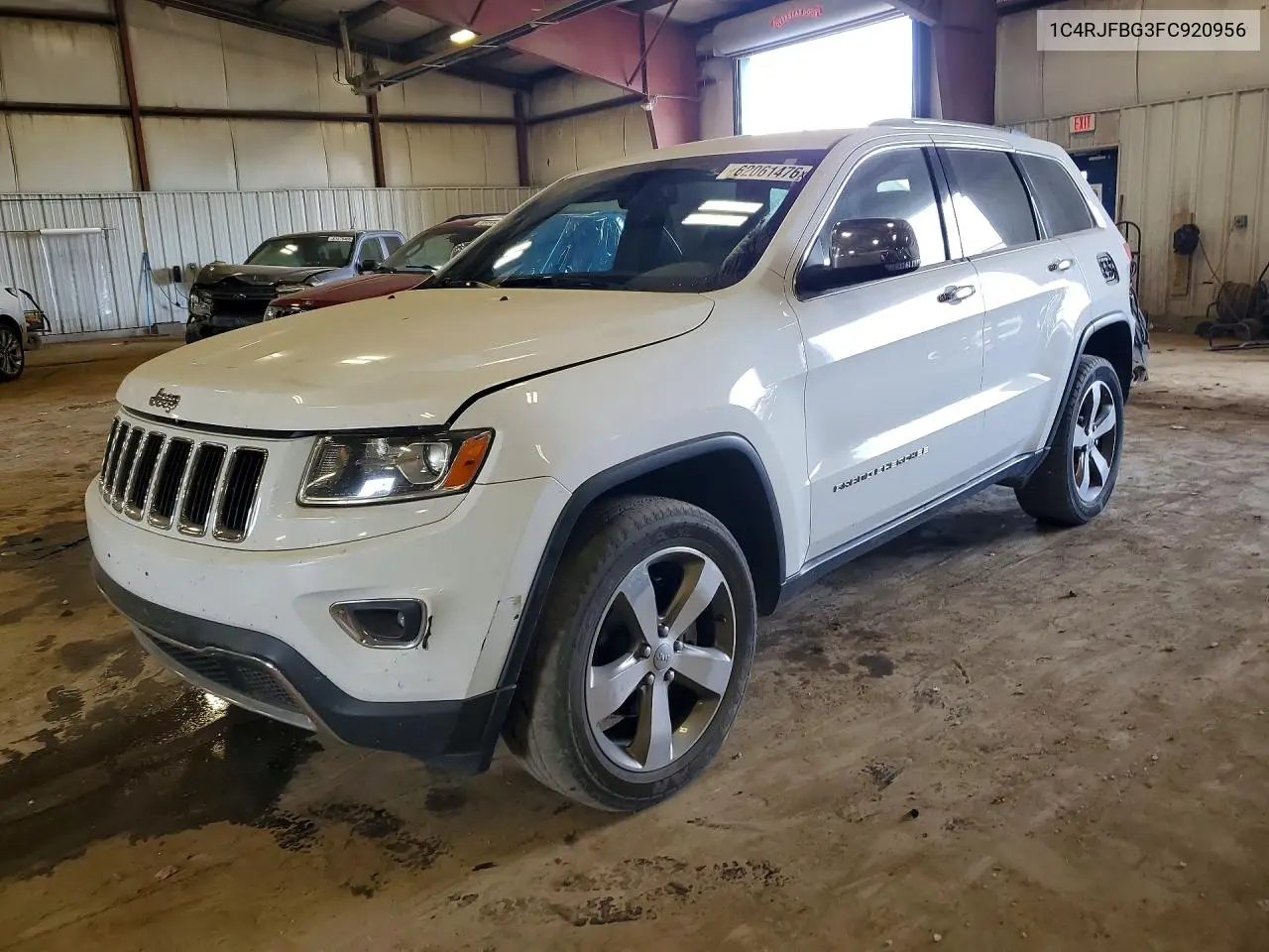 2015 Jeep Grand Cherokee Limited VIN: 1C4RJFBG3FC920956 Lot: 62061476
