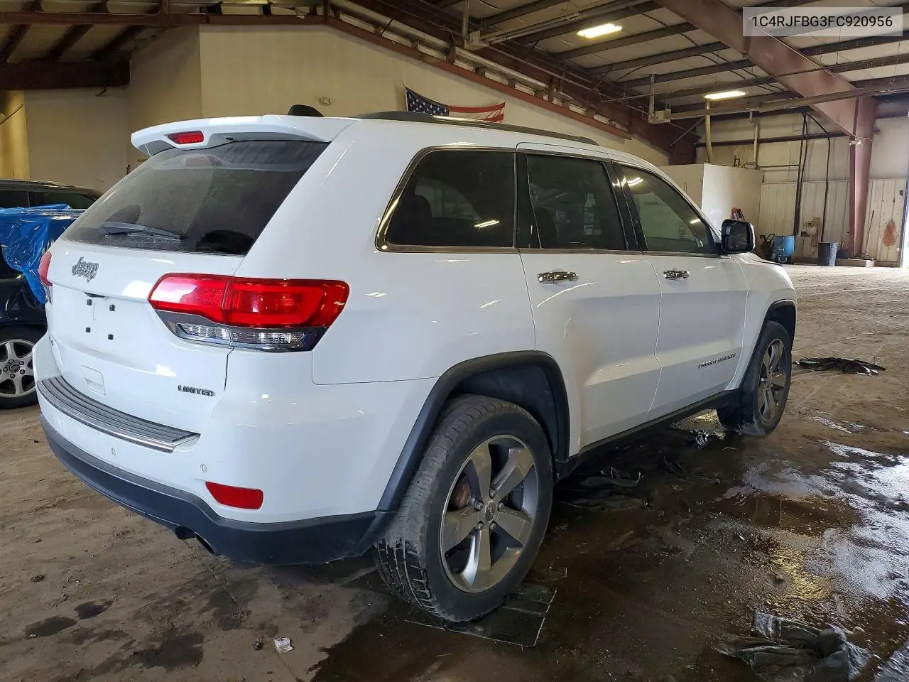 2015 Jeep Grand Cherokee Limited VIN: 1C4RJFBG3FC920956 Lot: 62061476