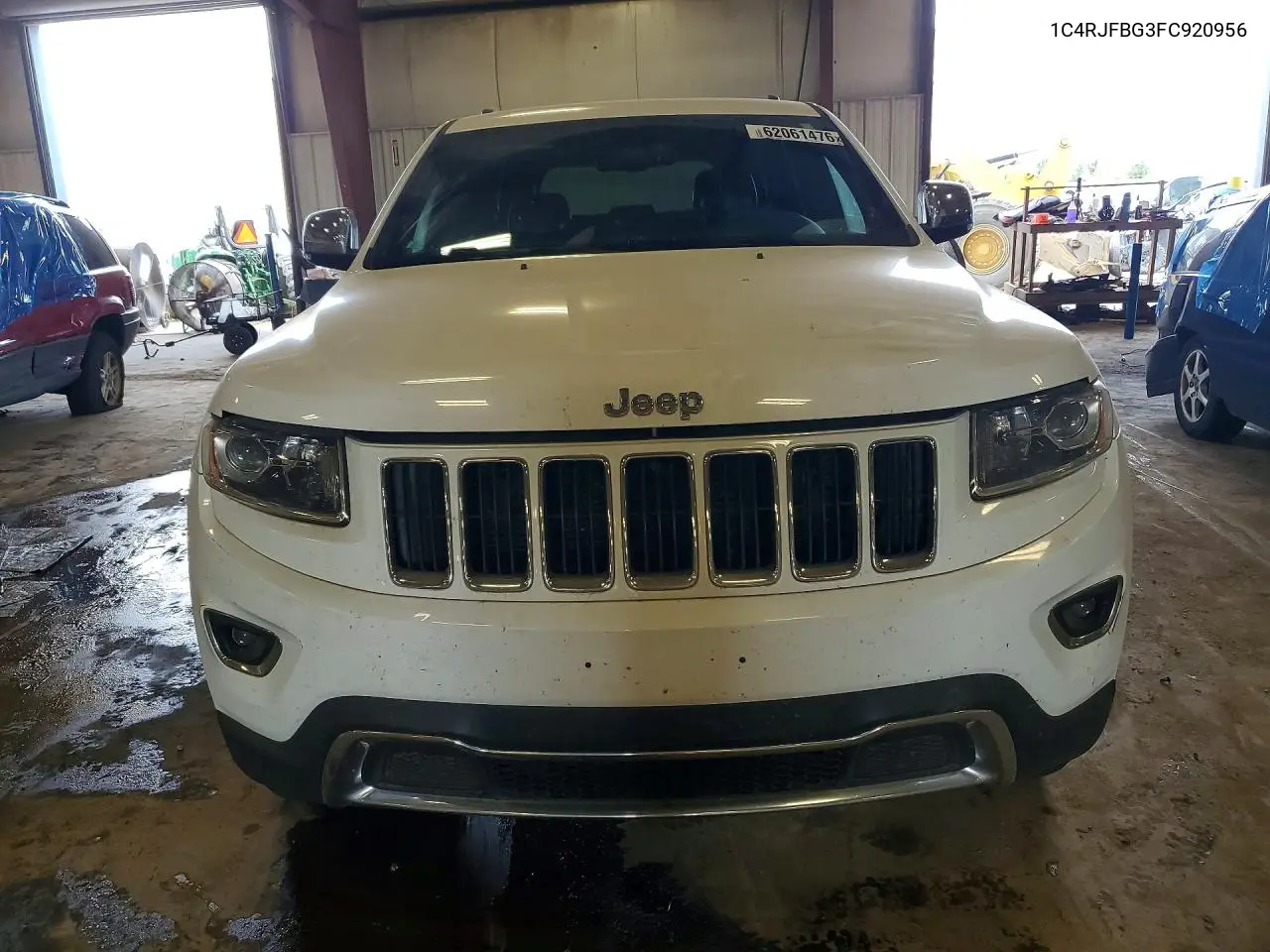 2015 Jeep Grand Cherokee Limited VIN: 1C4RJFBG3FC920956 Lot: 62061476