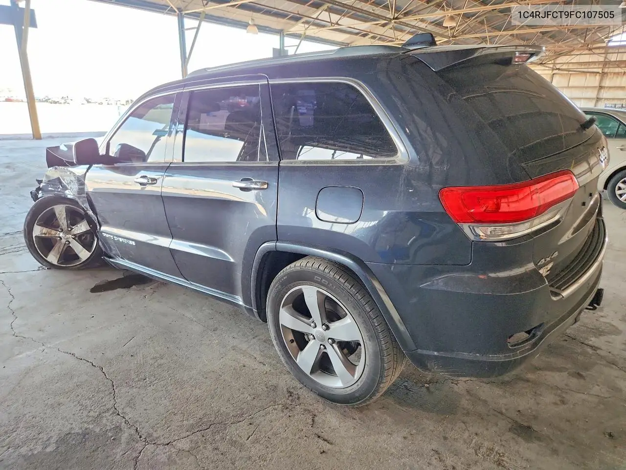 2015 Jeep Grand Cherokee Overland VIN: 1C4RJFCT9FC107505 Lot: 62102976