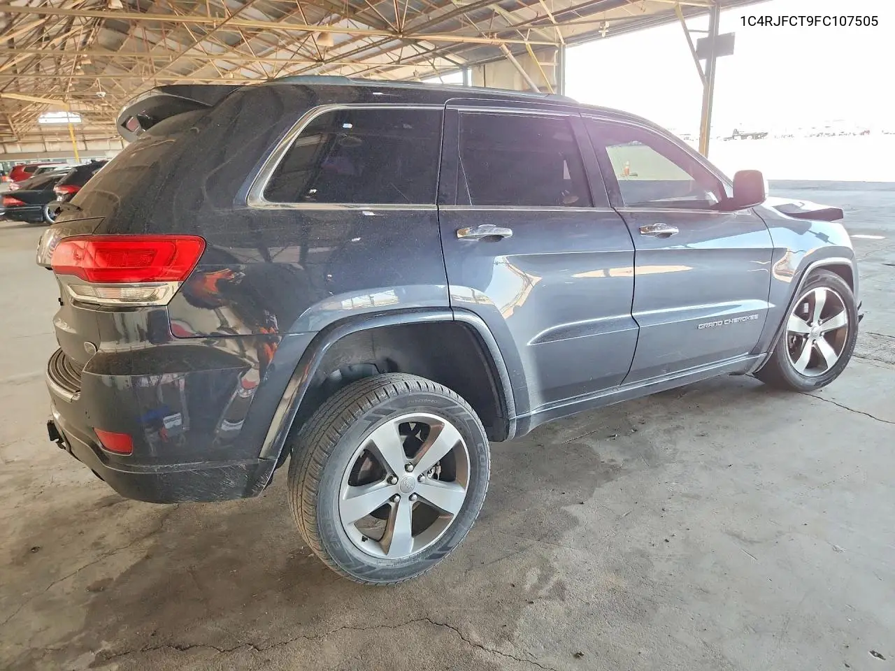 2015 Jeep Grand Cherokee Overland VIN: 1C4RJFCT9FC107505 Lot: 62102976