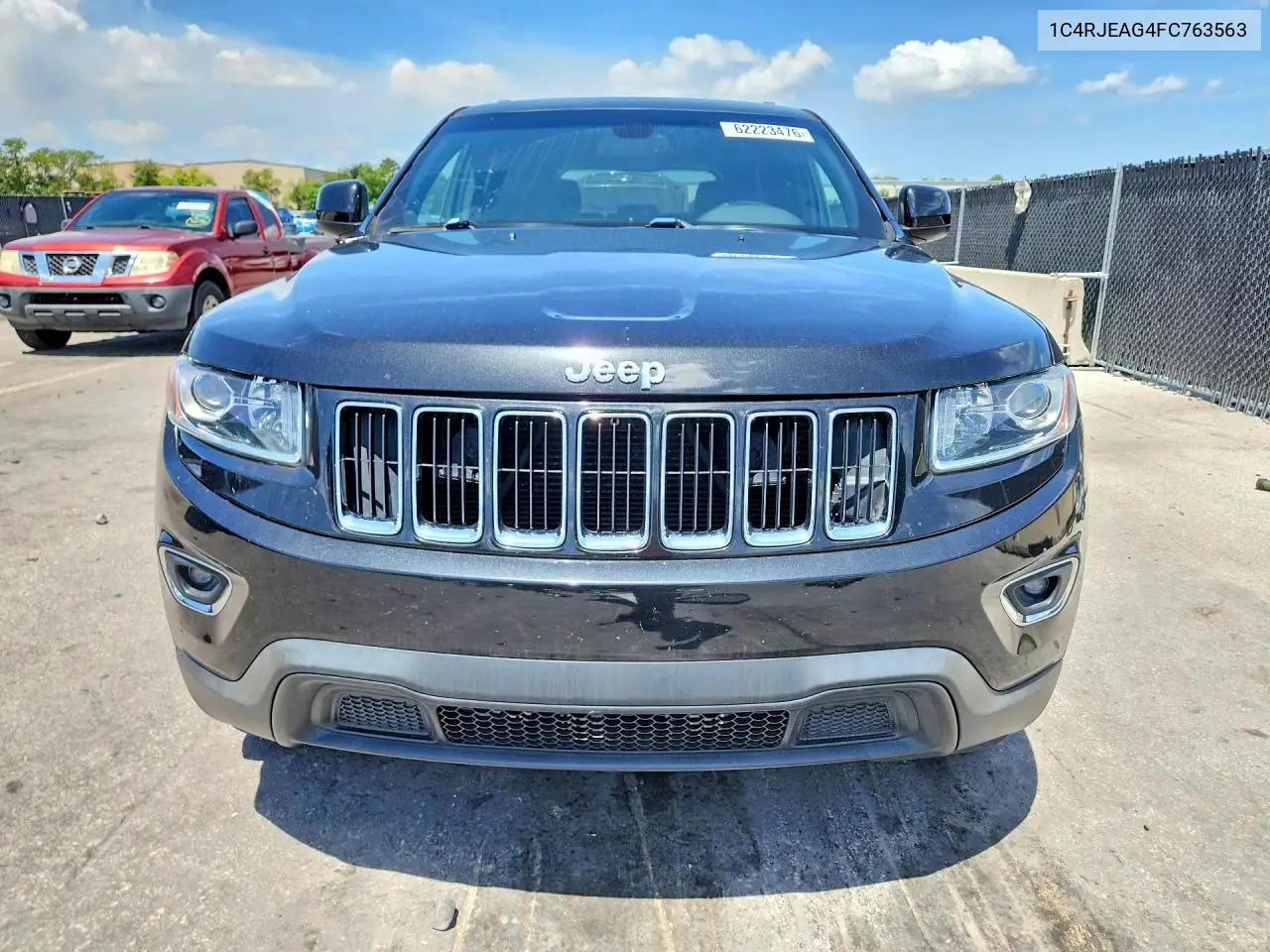 2015 Jeep Grand Cherokee Laredo VIN: 1C4RJEAG4FC763563 Lot: 62223476