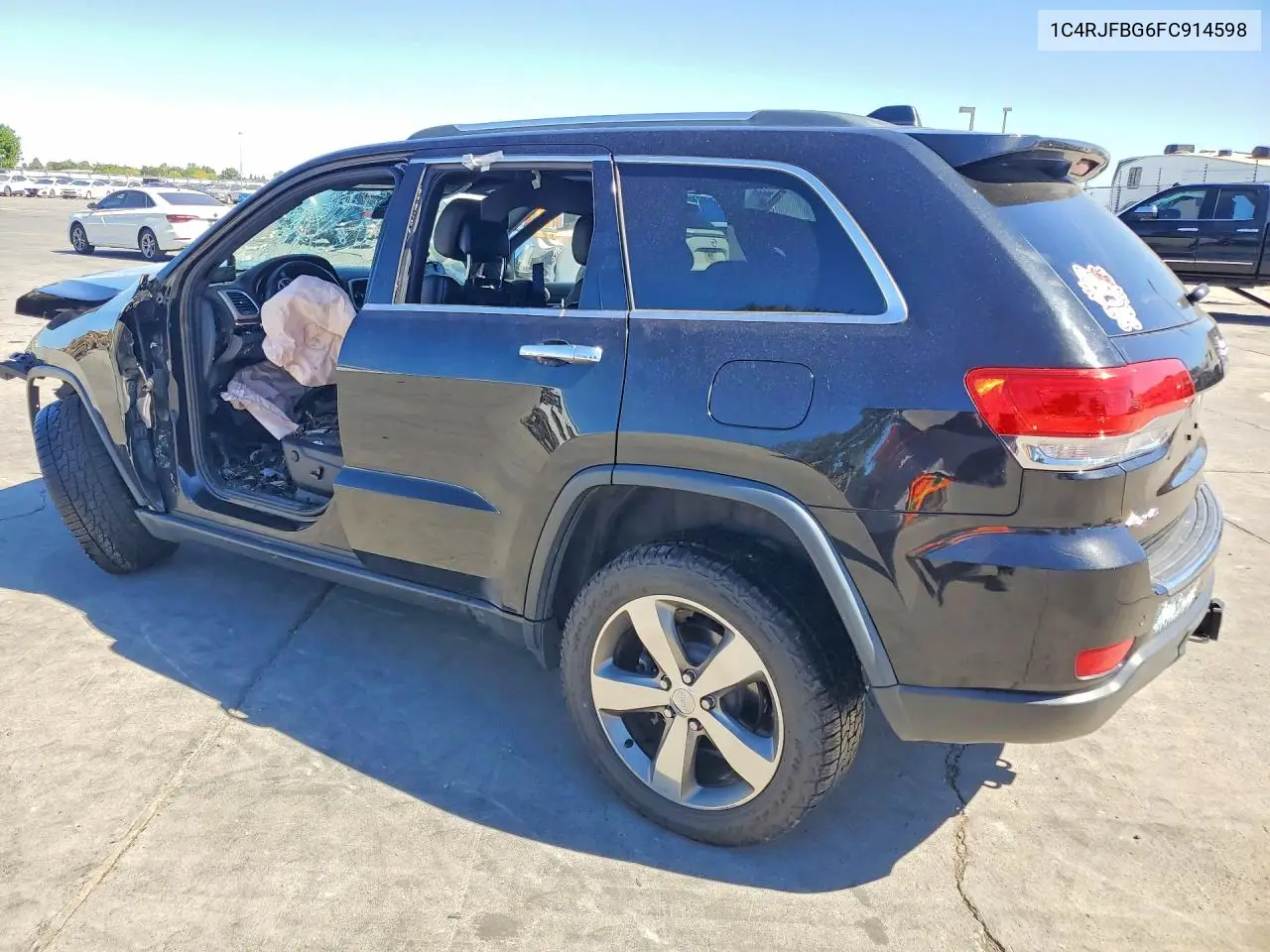 2015 Jeep Grand Cherokee Limited VIN: 1C4RJFBG6FC914598 Lot: 62271186