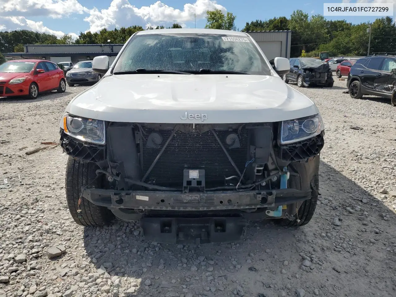 1C4RJFAG1FC727299 2015 Jeep Grand Cherokee Laredo