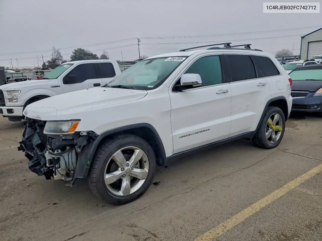 1C4RJEBG2FC742712 2015 Jeep Grand Cherokee Limited