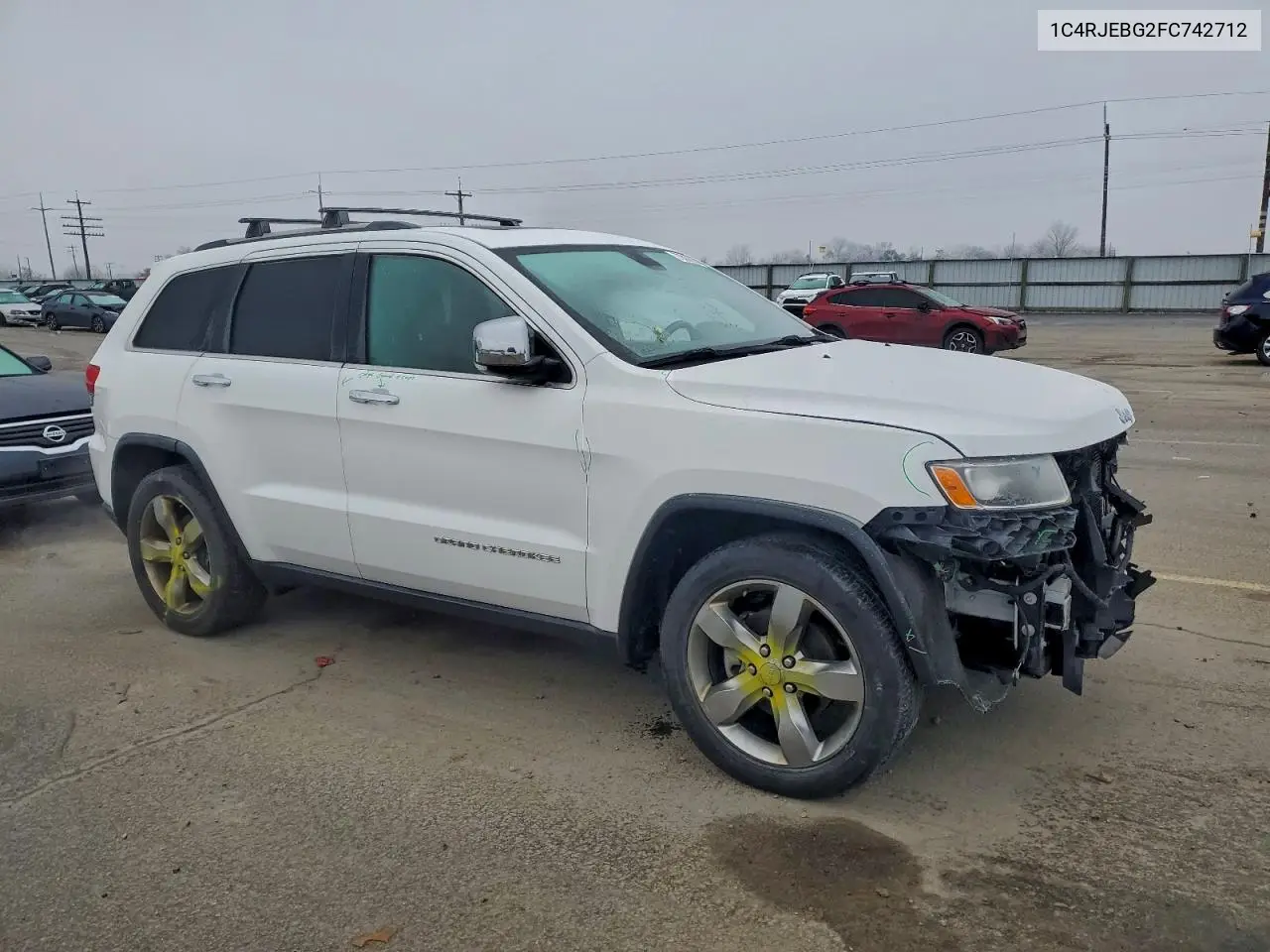 1C4RJEBG2FC742712 2015 Jeep Grand Cherokee Limited