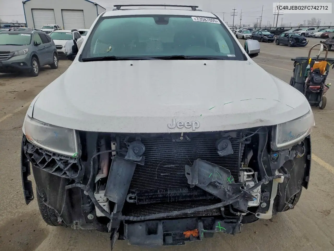 1C4RJEBG2FC742712 2015 Jeep Grand Cherokee Limited