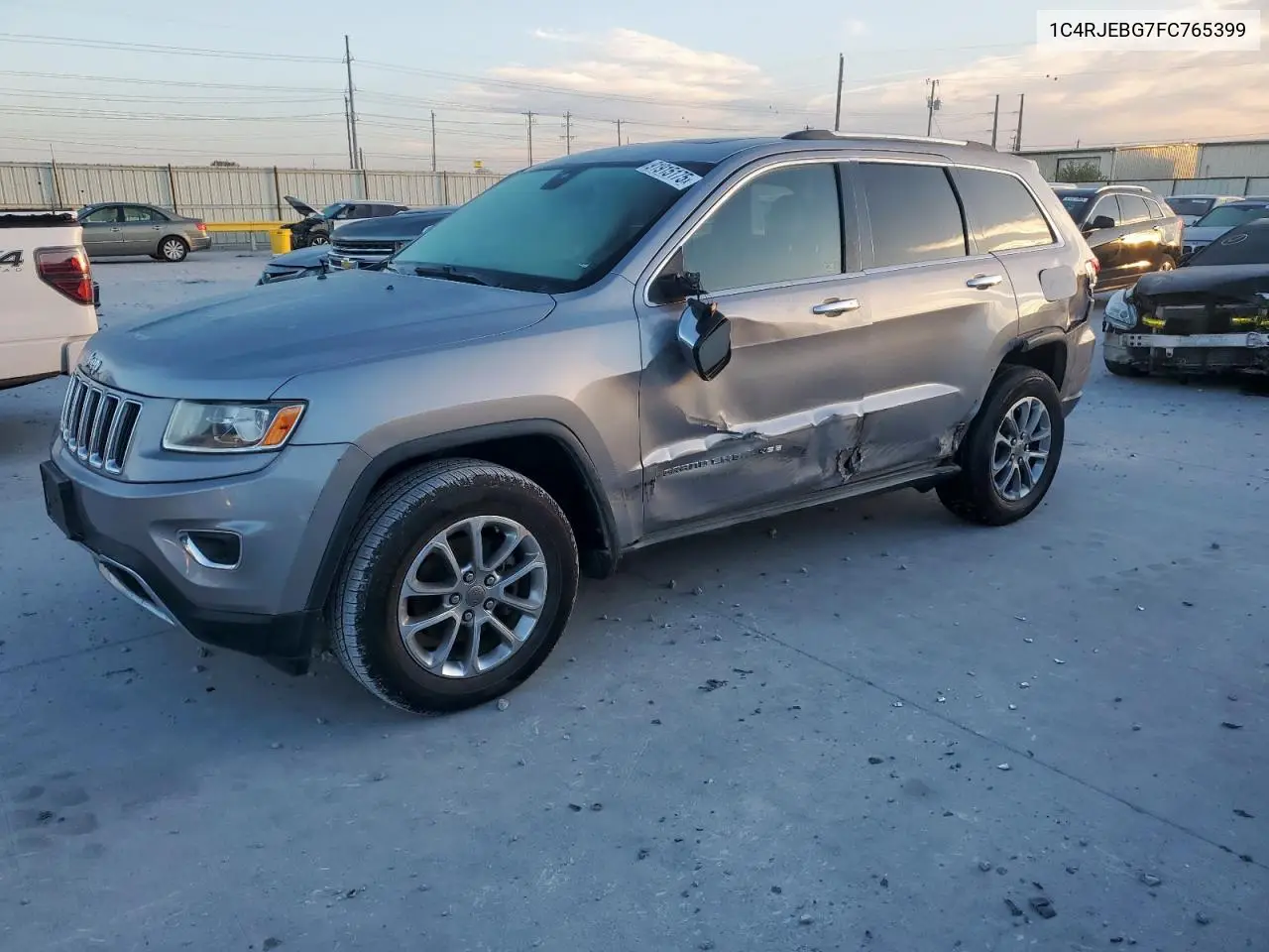 1C4RJEBG7FC765399 2015 Jeep Grand Cherokee Limited