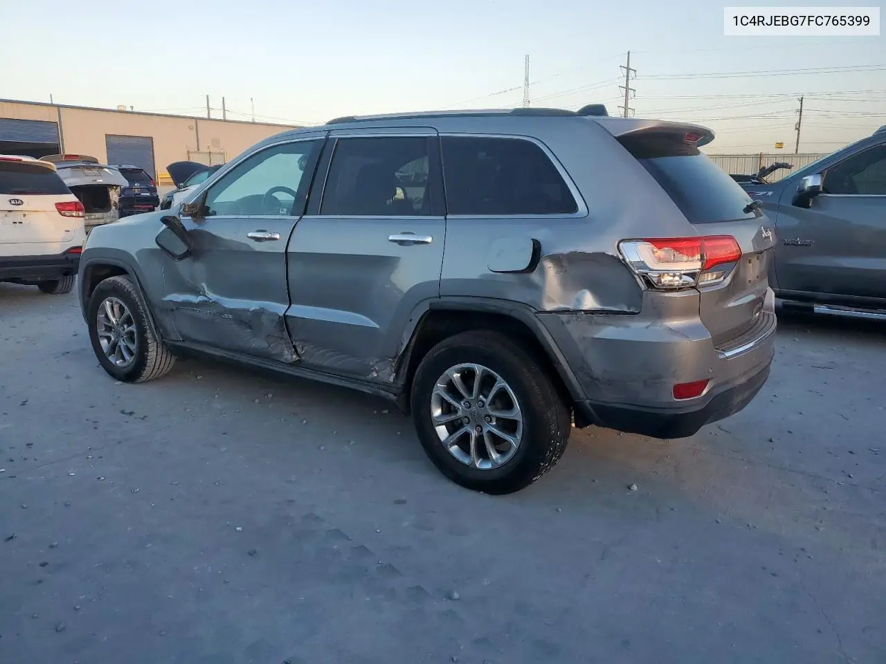 1C4RJEBG7FC765399 2015 Jeep Grand Cherokee Limited