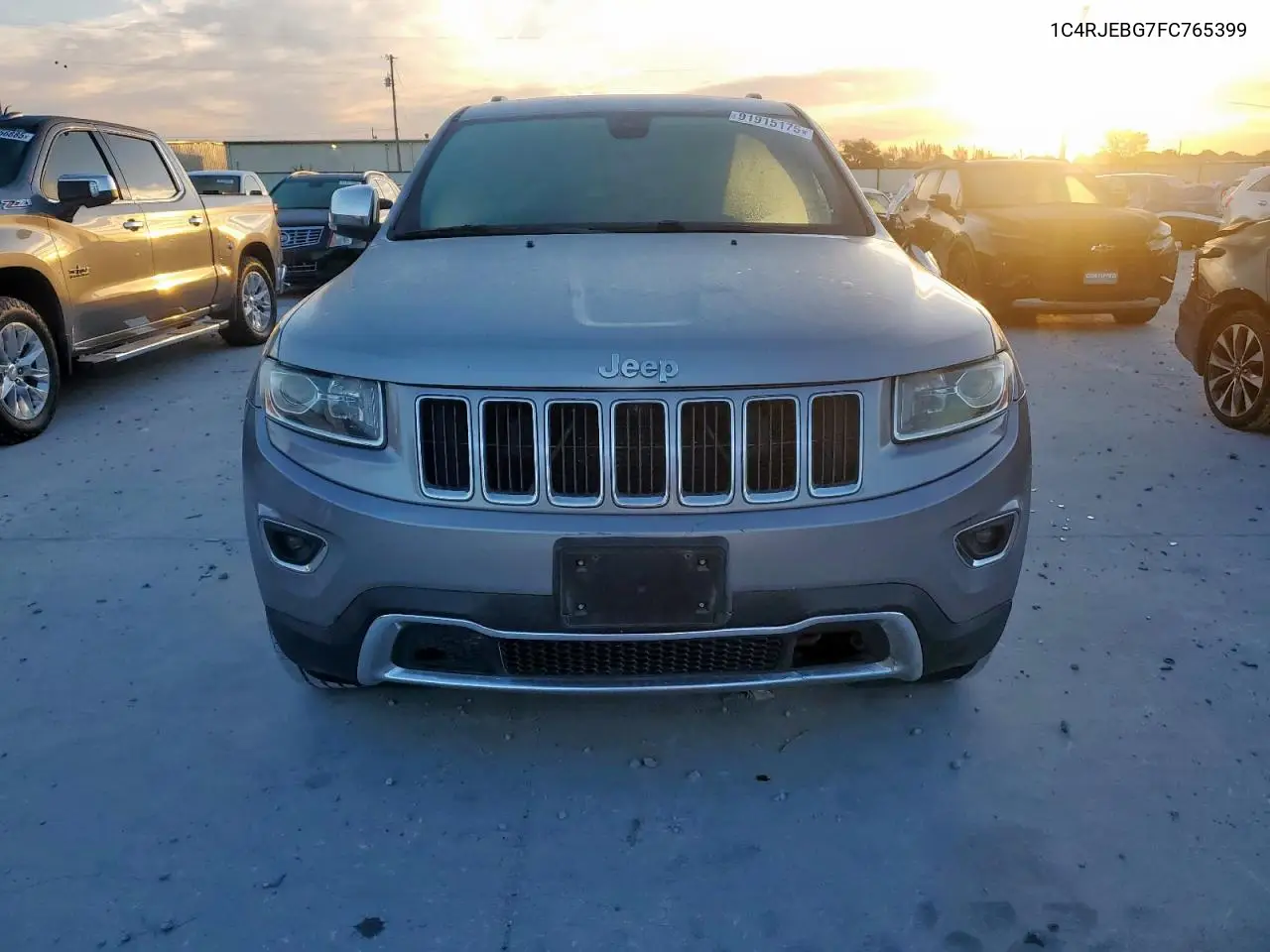 1C4RJEBG7FC765399 2015 Jeep Grand Cherokee Limited