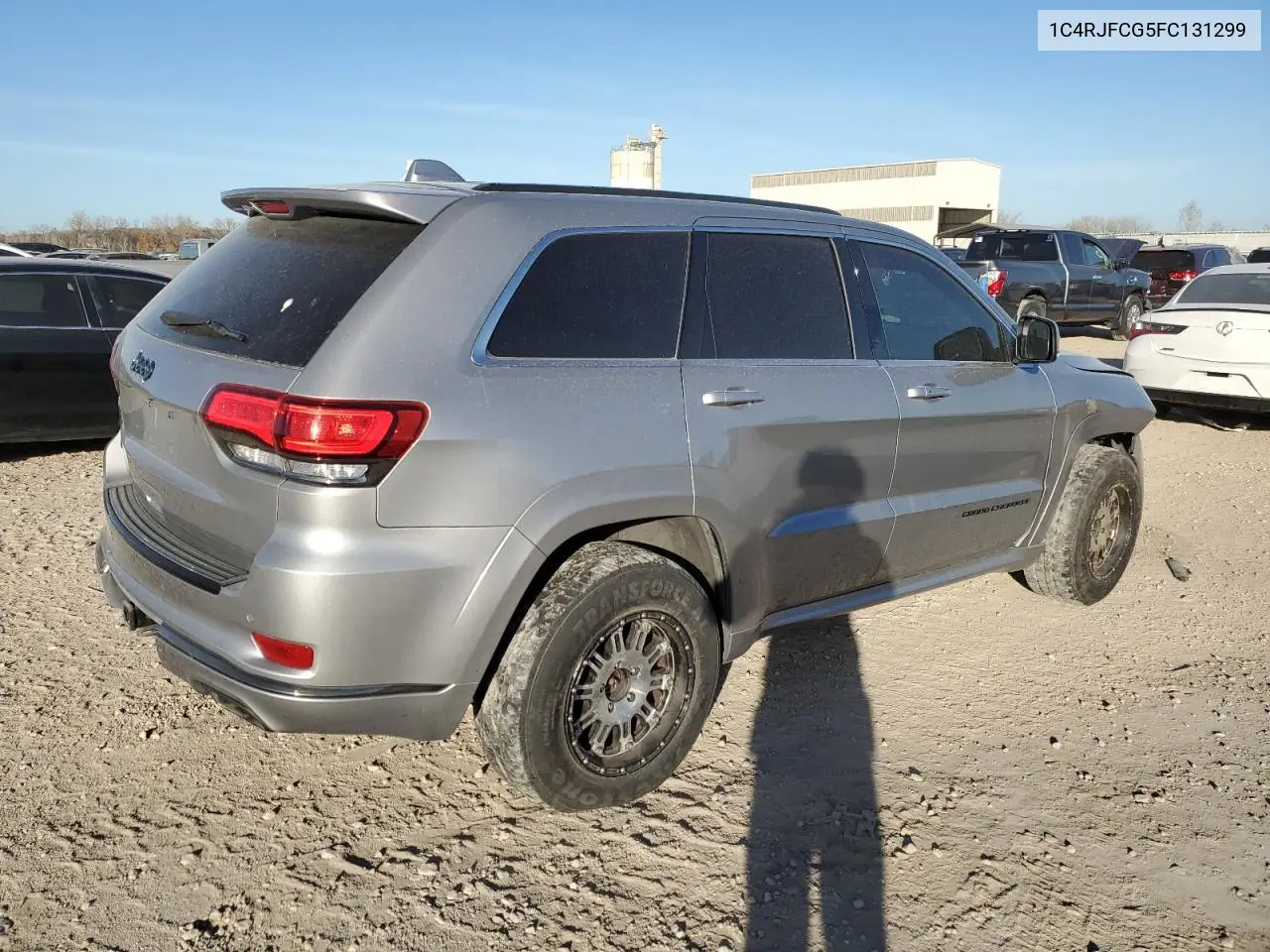 1C4RJFCG5FC131299 2015 Jeep Grand Cherokee Overland