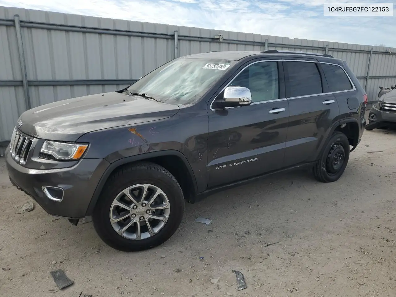 1C4RJFBG7FC122153 2015 Jeep Grand Cherokee Limited