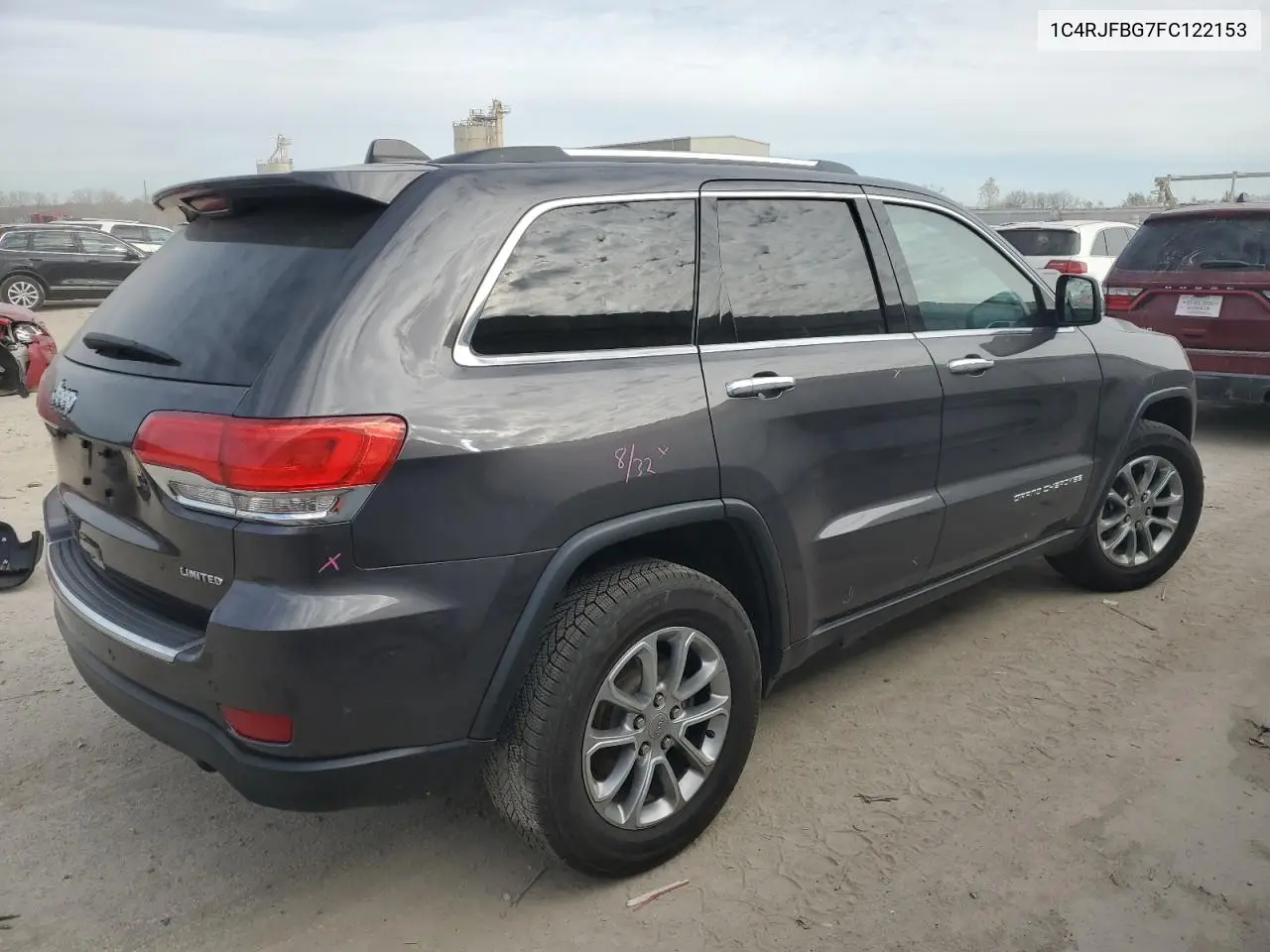 1C4RJFBG7FC122153 2015 Jeep Grand Cherokee Limited