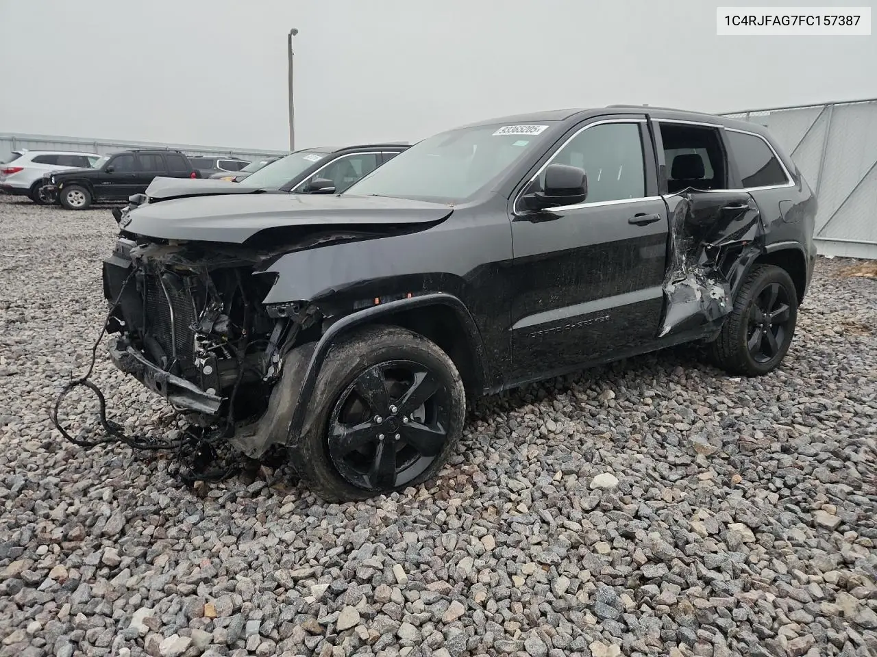 1C4RJFAG7FC157387 2015 Jeep Grand Cherokee Laredo