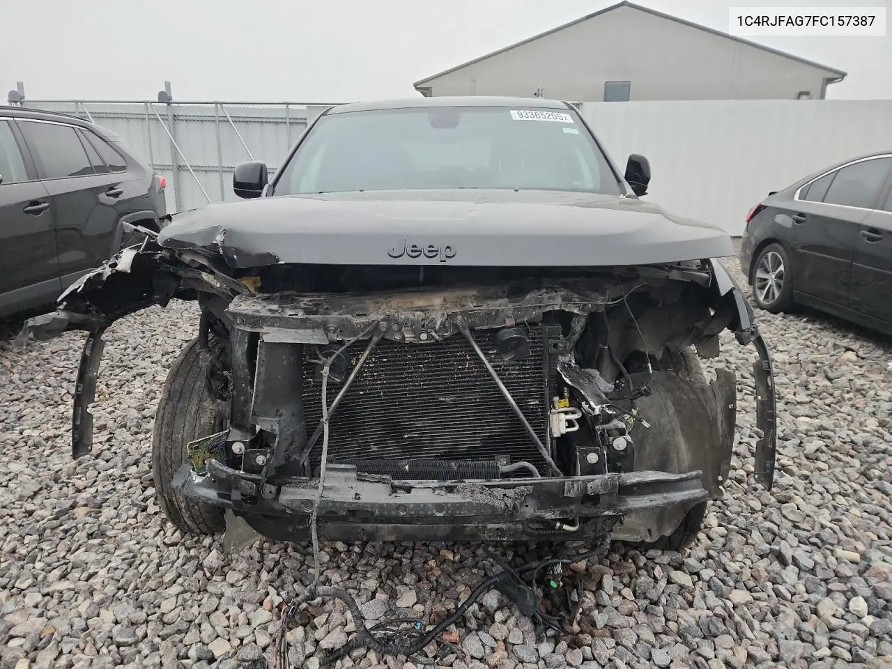 1C4RJFAG7FC157387 2015 Jeep Grand Cherokee Laredo