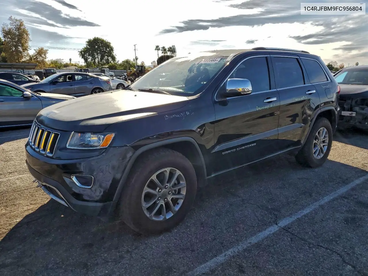 1C4RJFBM9FC956804 2015 Jeep Grand Cherokee Limited