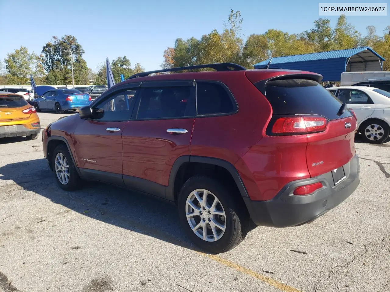 1C4PJMAB8GW246627 2016 Jeep Cherokee Sport