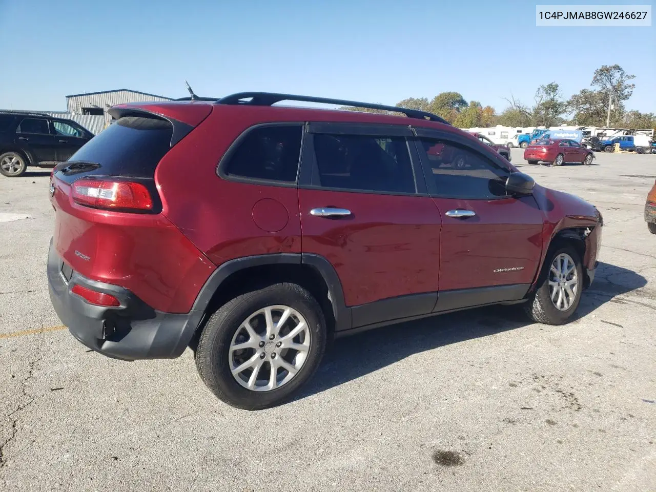 1C4PJMAB8GW246627 2016 Jeep Cherokee Sport