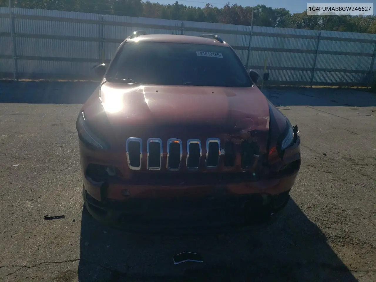 1C4PJMAB8GW246627 2016 Jeep Cherokee Sport