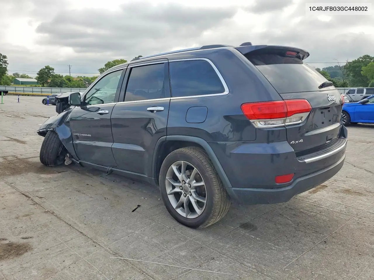 2016 Jeep Grand Cherokee Limited VIN: 1C4RJFBG3GC448002 Lot: 59858656