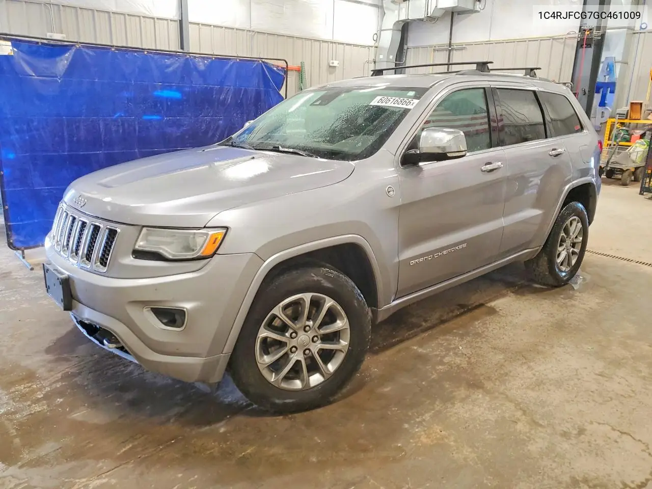 2016 Jeep Grand Cherokee Overland VIN: 1C4RJFCG7GC461009 Lot: 60616866
