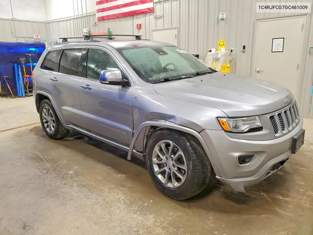 2016 Jeep Grand Cherokee Overland VIN: 1C4RJFCG7GC461009 Lot: 60616866