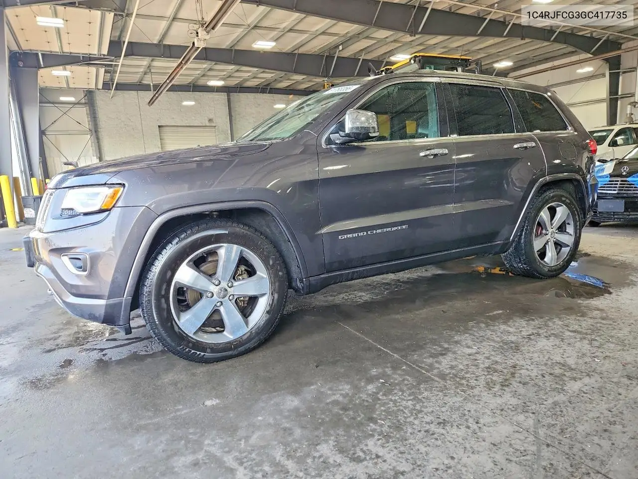 2016 Jeep Grand Cherokee Overland VIN: 1C4RJFCG3GC417735 Lot: 61765356