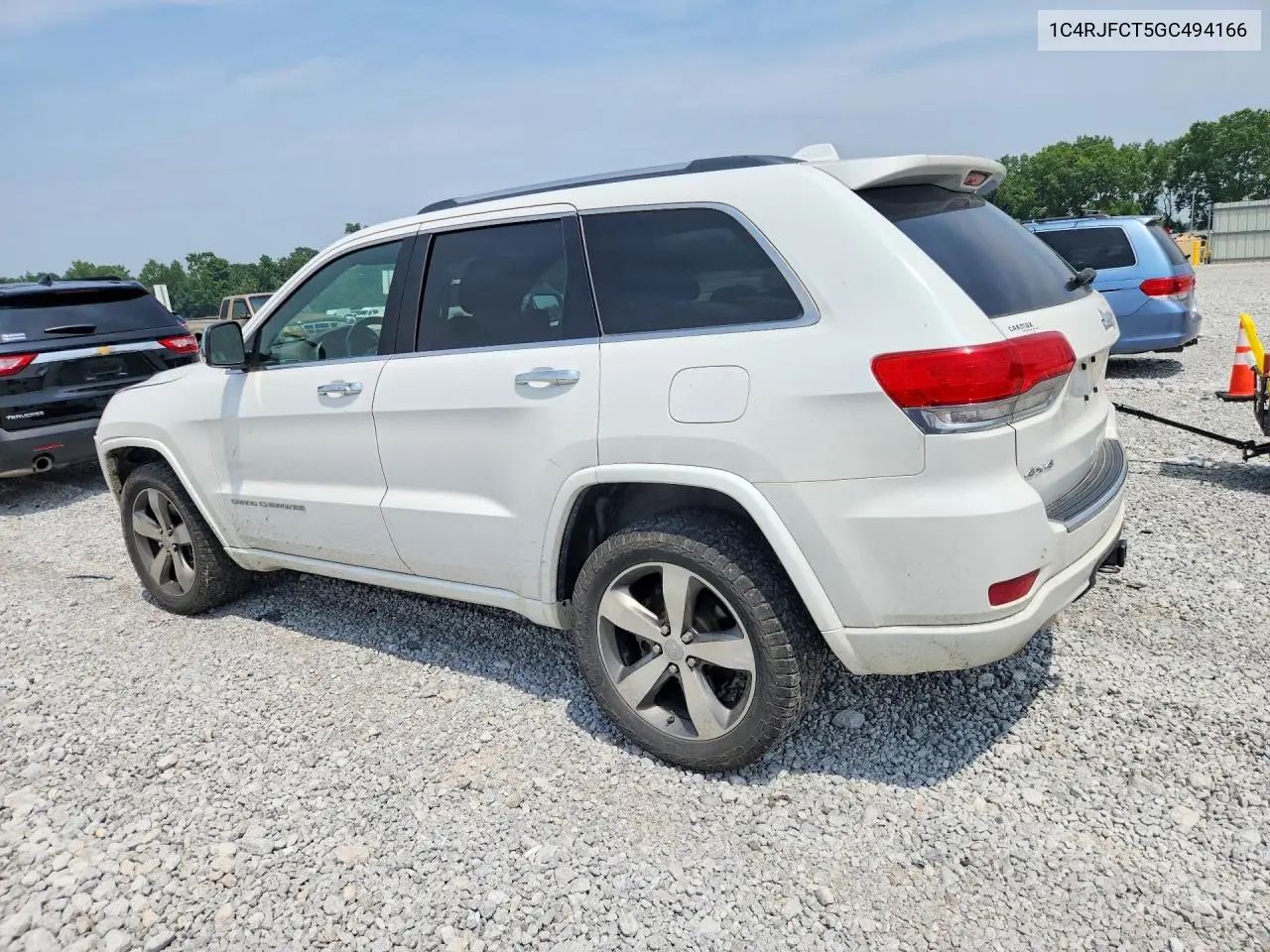 2016 Jeep Grand Cherokee Overland VIN: 1C4RJFCT5GC494166 Lot: 61771716
