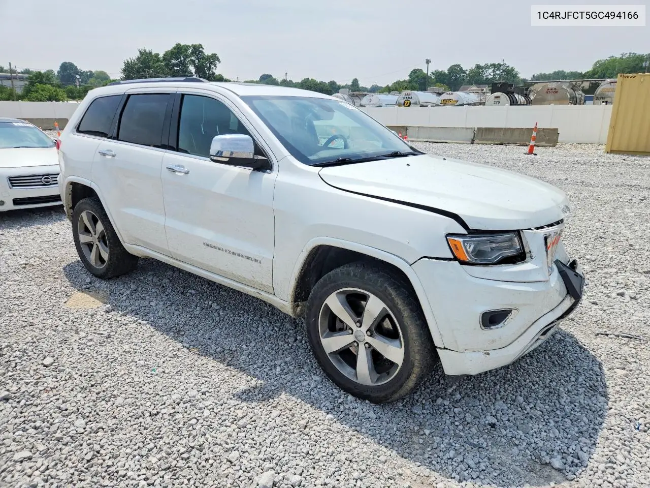 2016 Jeep Grand Cherokee Overland VIN: 1C4RJFCT5GC494166 Lot: 61771716