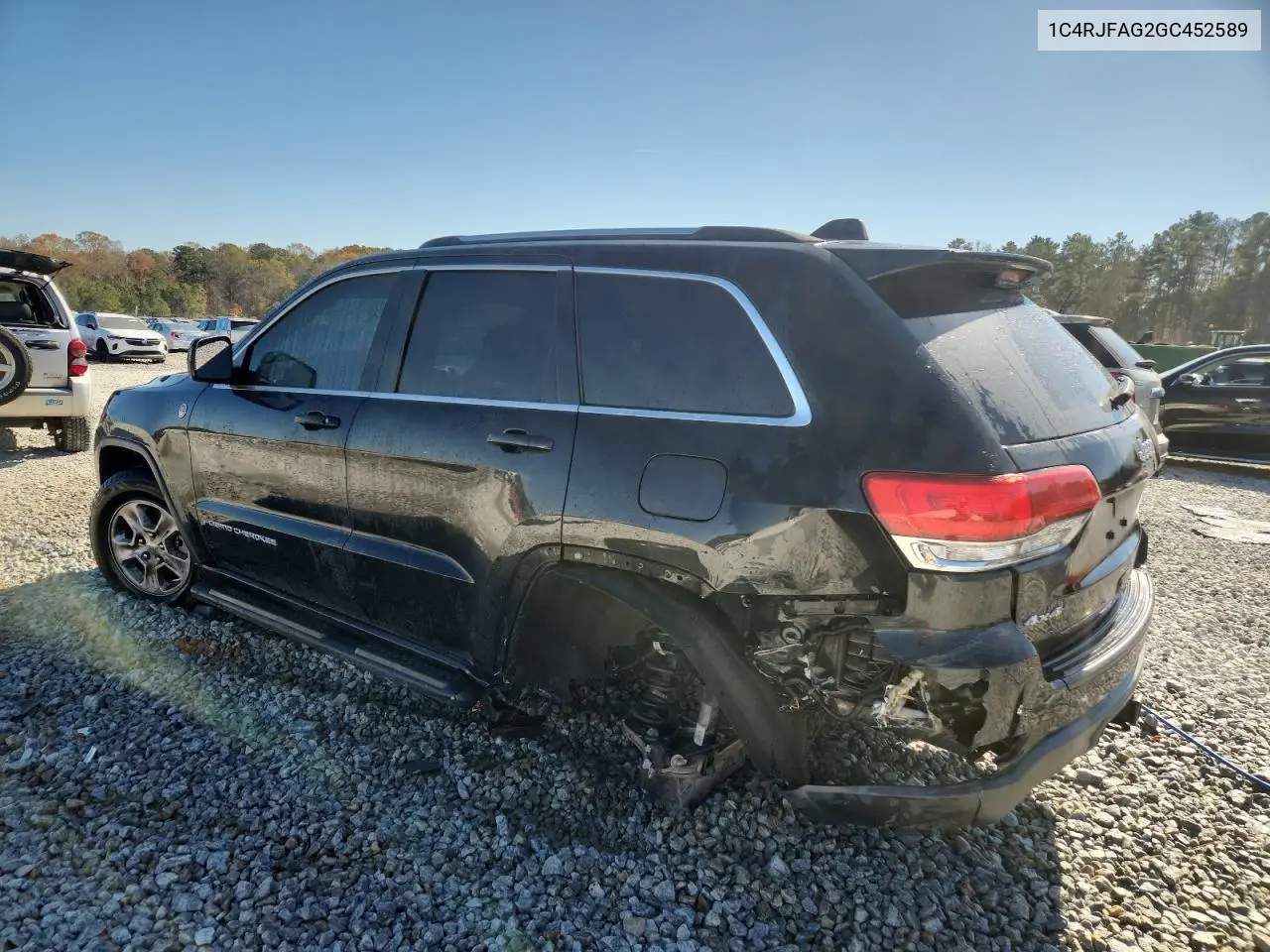1C4RJFAG2GC452589 2016 Jeep Grand Cherokee Laredo