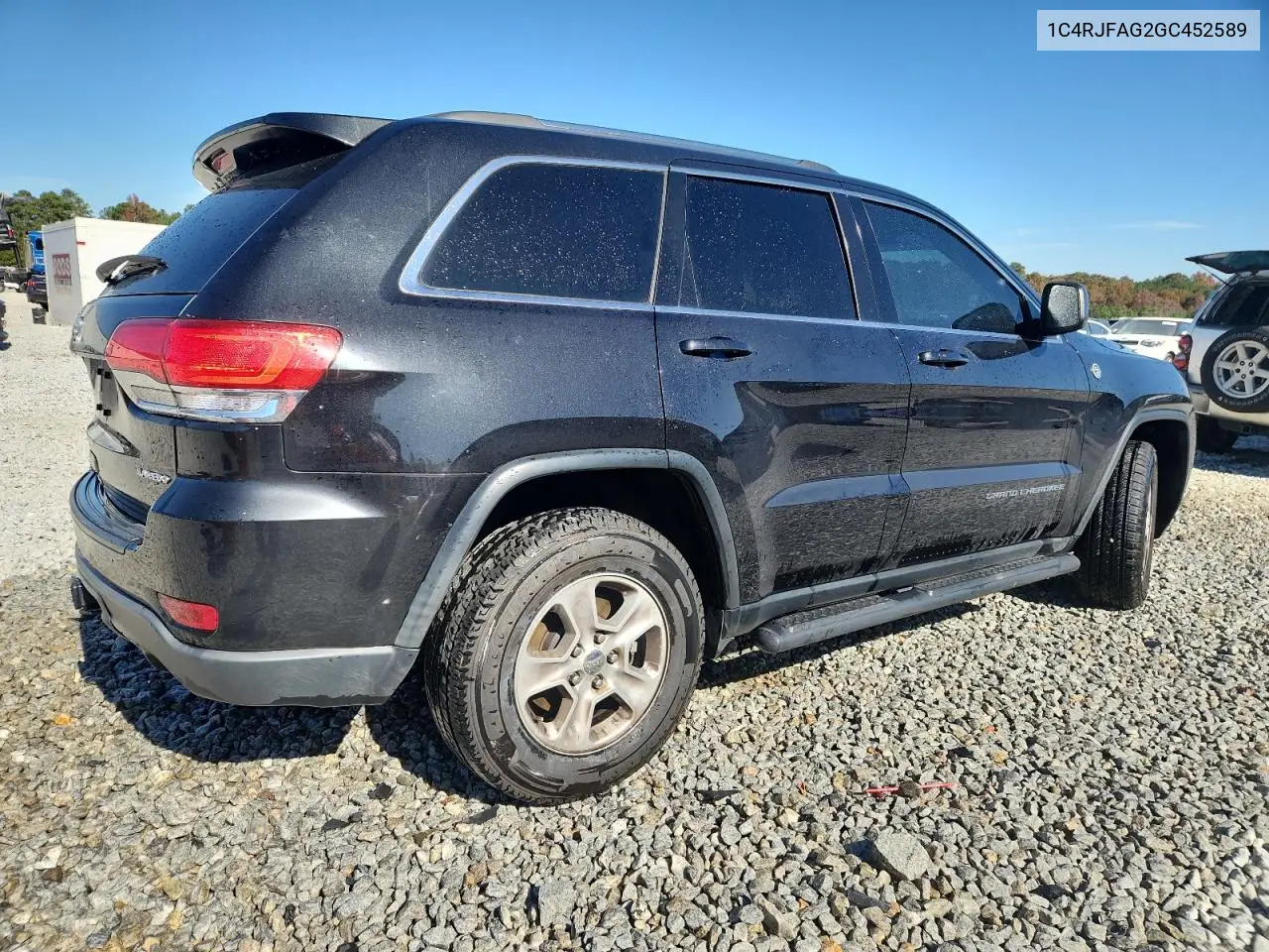 1C4RJFAG2GC452589 2016 Jeep Grand Cherokee Laredo