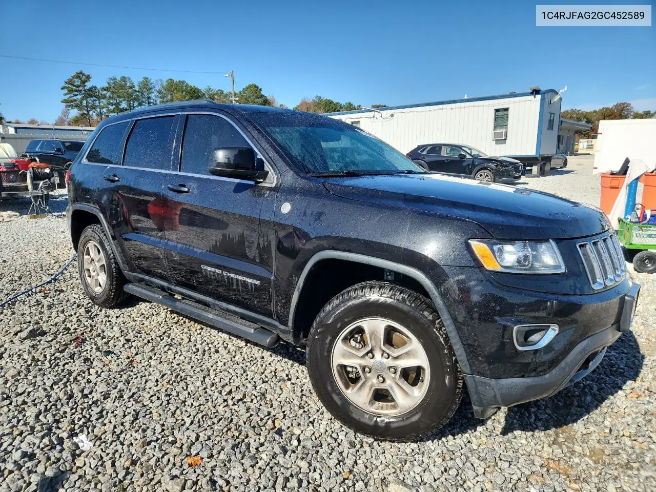 1C4RJFAG2GC452589 2016 Jeep Grand Cherokee Laredo