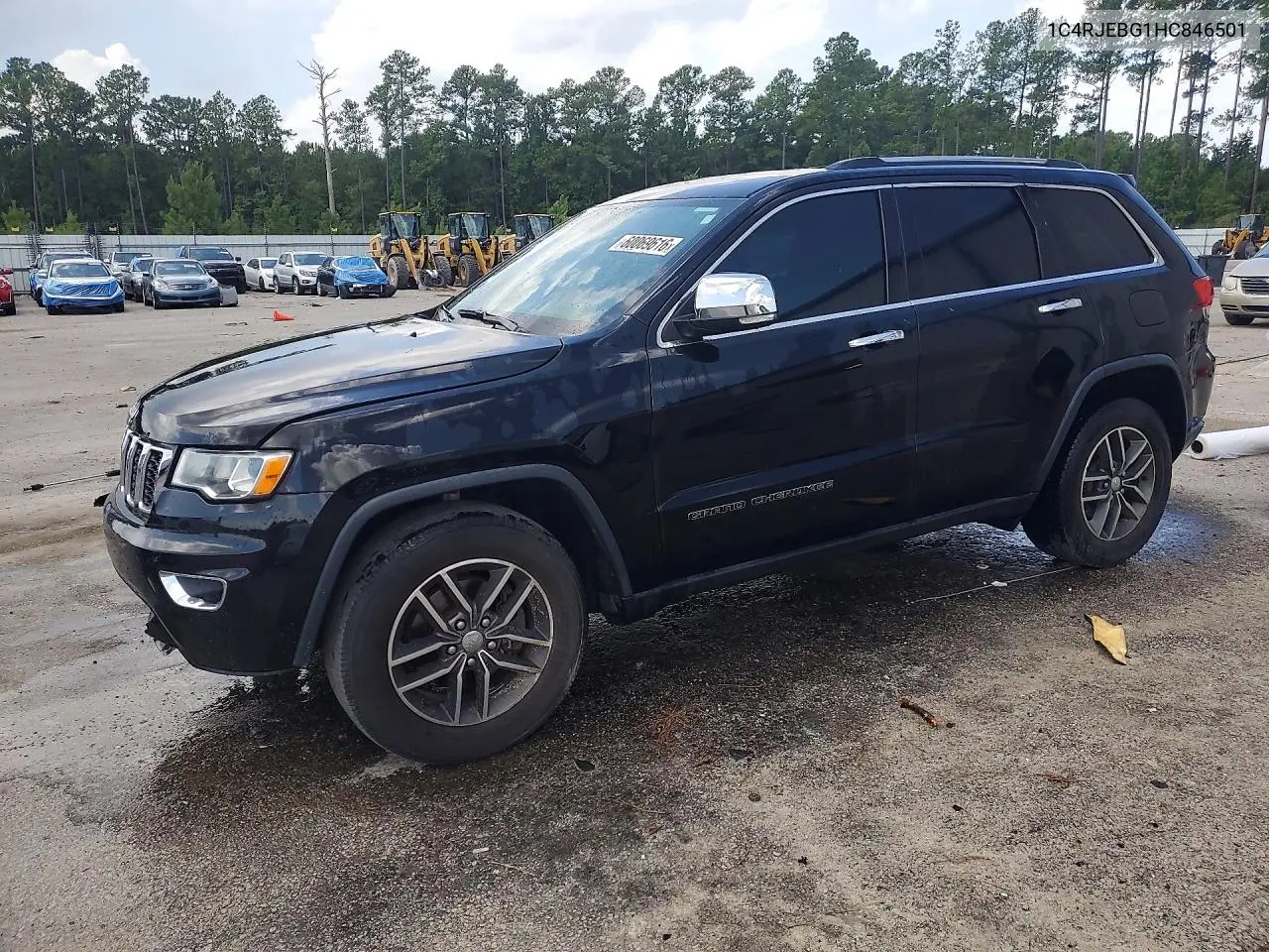 2017 Jeep Grand Cherokee Limited VIN: 1C4RJEBG1HC846501 Lot: 60069616