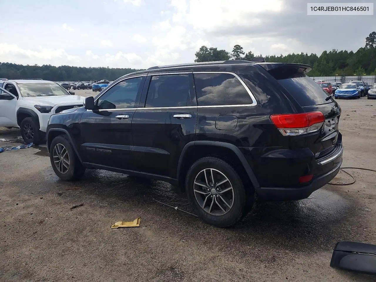 2017 Jeep Grand Cherokee Limited VIN: 1C4RJEBG1HC846501 Lot: 60069616