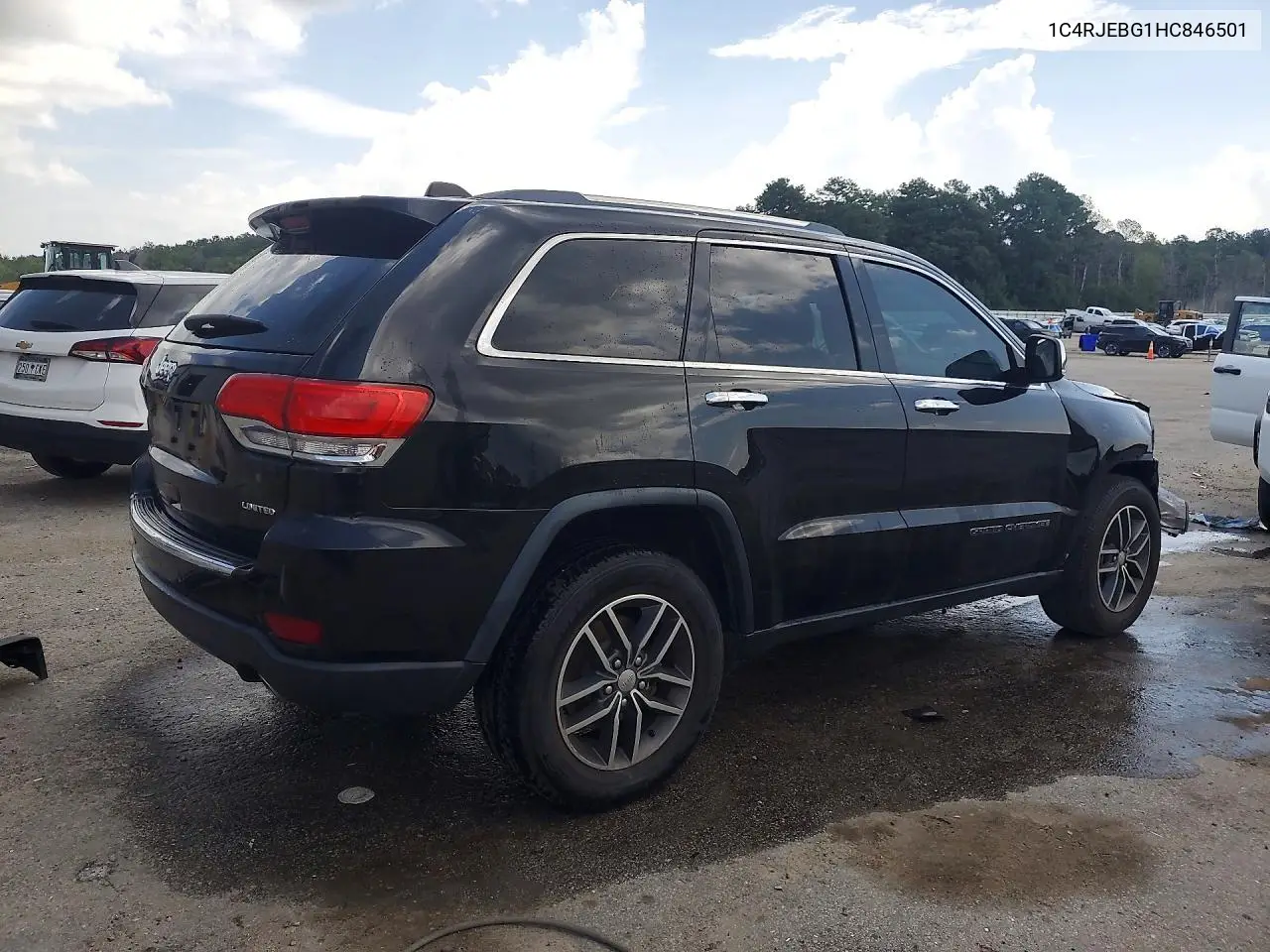 2017 Jeep Grand Cherokee Limited VIN: 1C4RJEBG1HC846501 Lot: 60069616