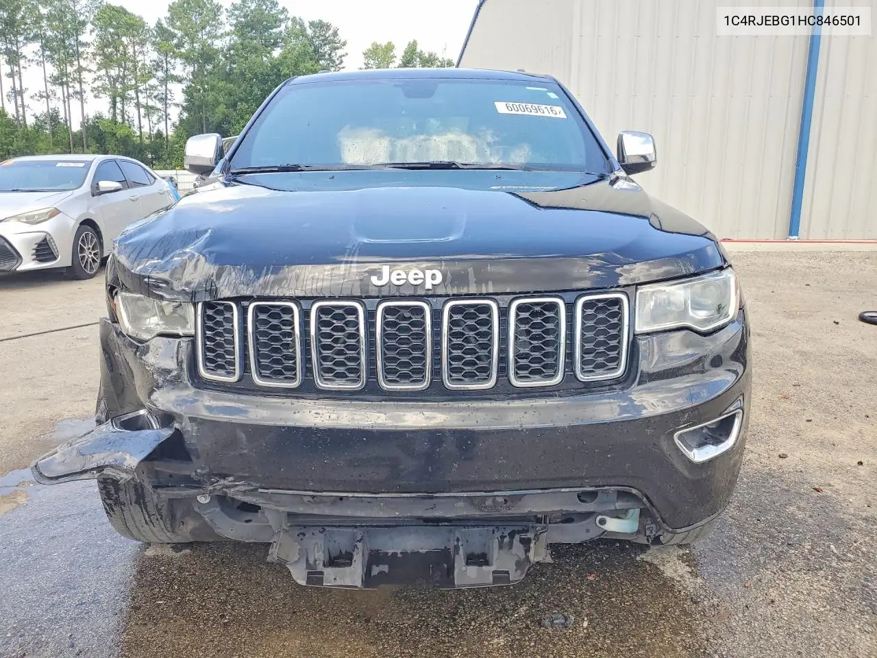 2017 Jeep Grand Cherokee Limited VIN: 1C4RJEBG1HC846501 Lot: 60069616