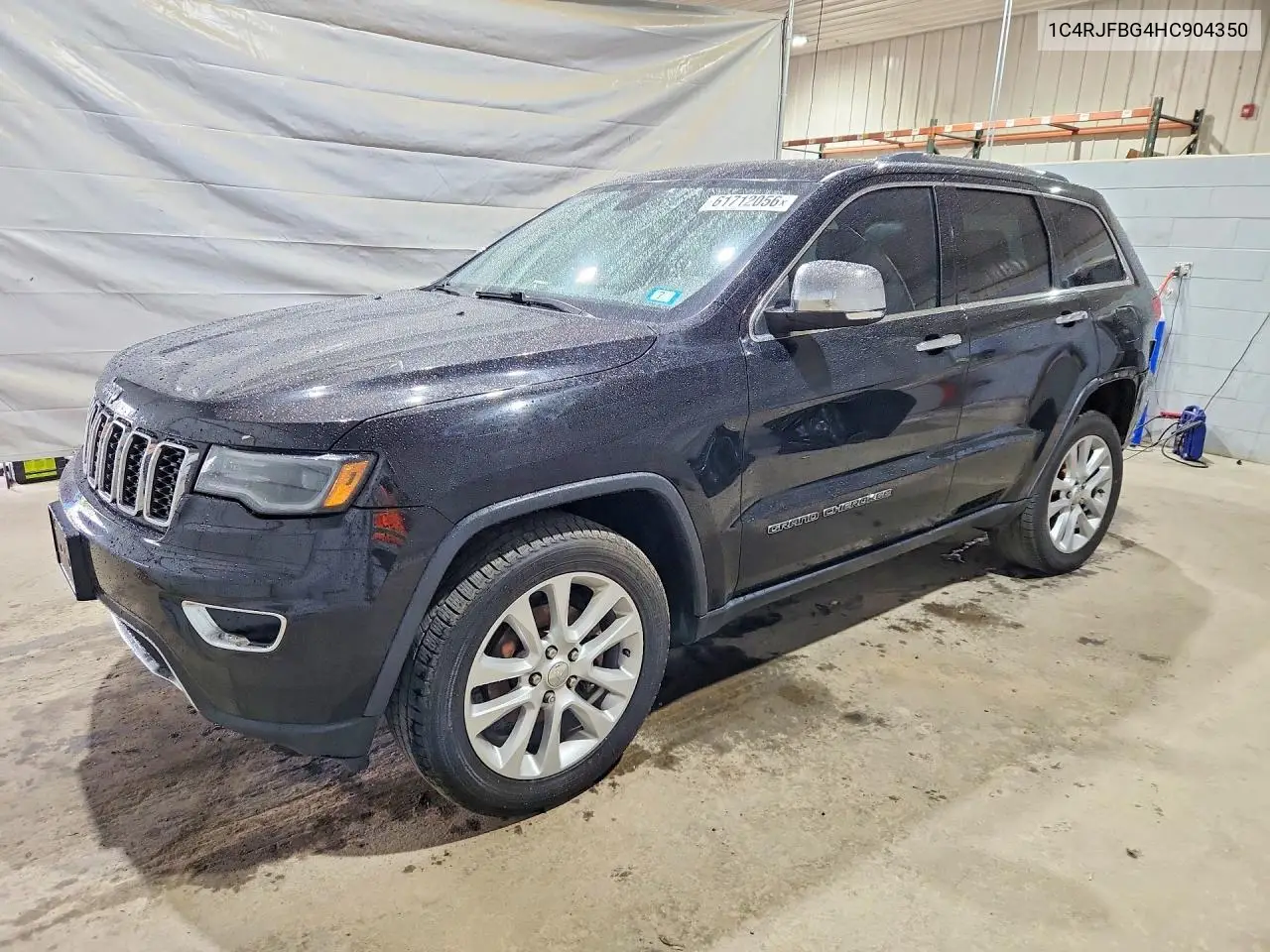 2017 Jeep Grand Cherokee Limited VIN: 1C4RJFBG4HC904350 Lot: 61712056