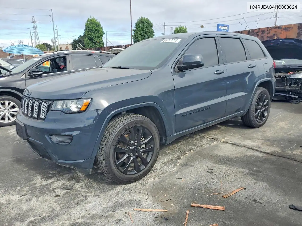 2017 Jeep Grand Cherokee Laredo VIN: 1C4RJEAG4HC868624 Lot: 61717746