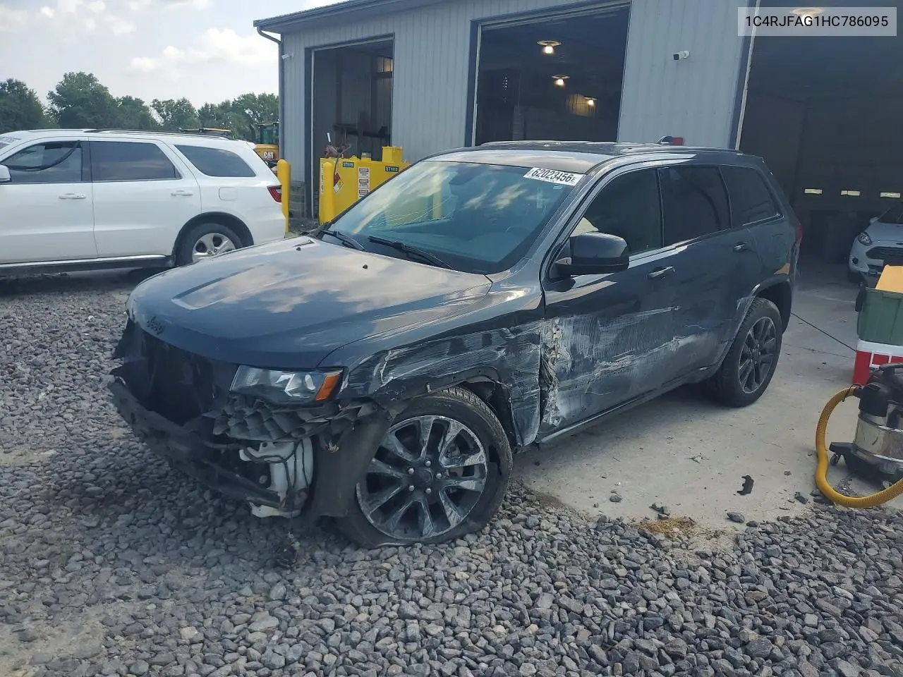 2017 Jeep Grand Cherokee Laredo VIN: 1C4RJFAG1HC786095 Lot: 62023456