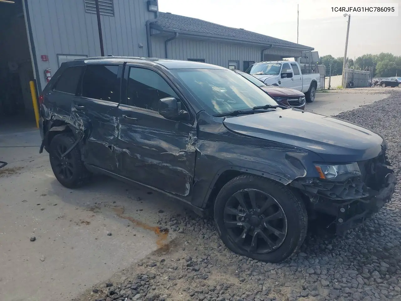 2017 Jeep Grand Cherokee Laredo VIN: 1C4RJFAG1HC786095 Lot: 62023456