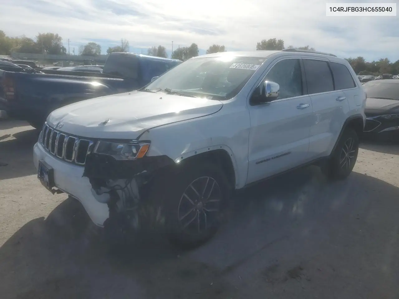 1C4RJFBG3HC655040 2017 Jeep Grand Cherokee Limited