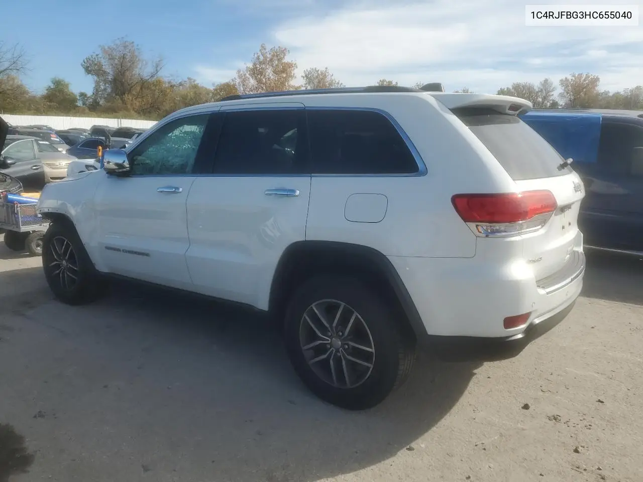 1C4RJFBG3HC655040 2017 Jeep Grand Cherokee Limited