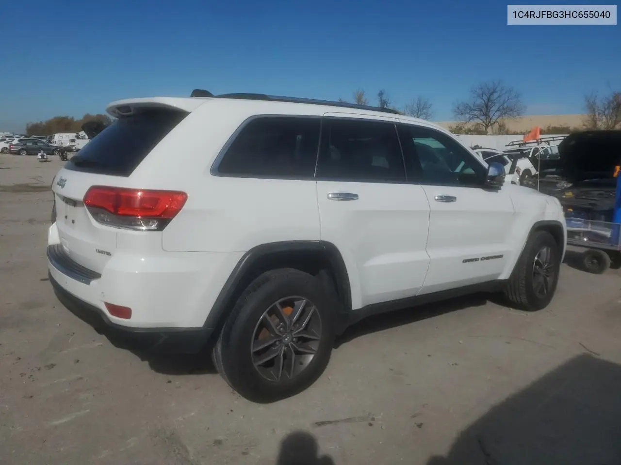1C4RJFBG3HC655040 2017 Jeep Grand Cherokee Limited