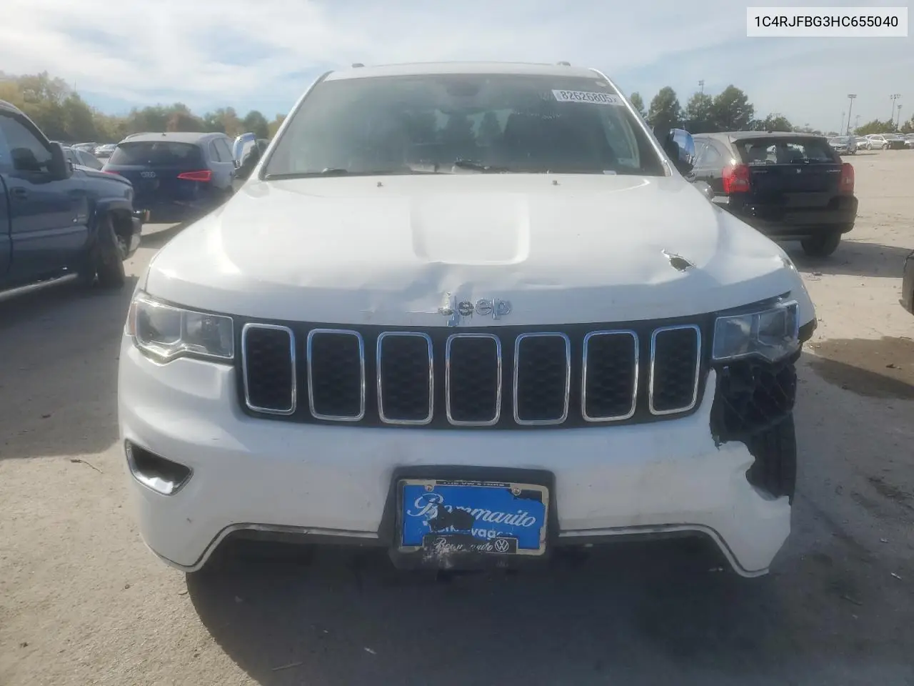 1C4RJFBG3HC655040 2017 Jeep Grand Cherokee Limited